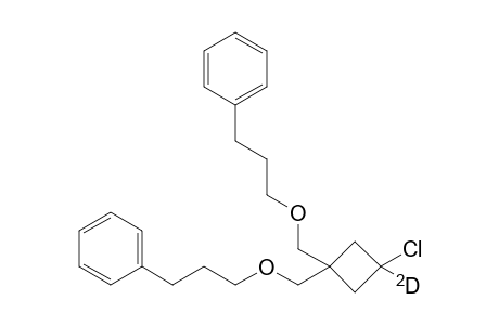 1-Chloro-1-deuterio-3,3-bis(3-phenylpropoxymethyl)cyclobutane