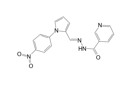 N'-((E)-[1-(4-Nitrophenyl)-1H-pyrrol-2-yl]methylidene)nicotinohydrazide