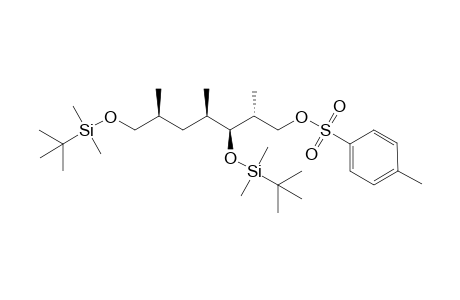 (2S,4R,5S,6R)-1,5-Bis[(tert-Butyldimethylsilyl)oxyt]-2,4,6-trimethylhept-7-yl tosylate