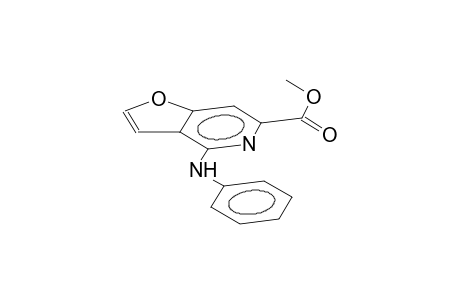 4-anilino-6-methoxycarbonylfurano[3,2-c]pyridine