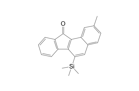 2-Methyl-6-(trimethylsilyl)benzo[a]fluorene-11-one