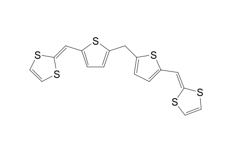 Bis[5-(1,4-dithiafulven-6-yl)-2-thienyl]methane