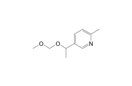5-[1-(methoxymethoxy)ethyl]-2-methyl-pyridine