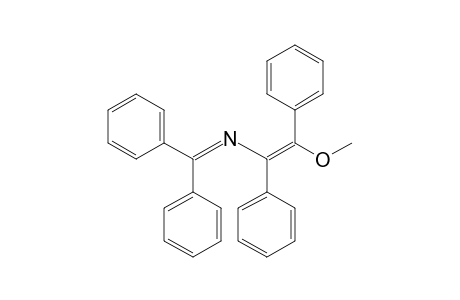 4-Methoxy-1,1,3,4-tetraphenyl-2-azabuta-1,3-diene