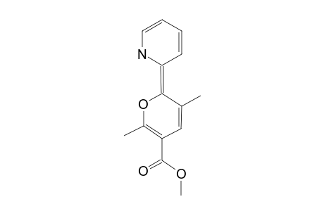 3,6-DIMETHYL-5-CARBOMETHOXY-2-(PYRILIDENE)-PYRAN