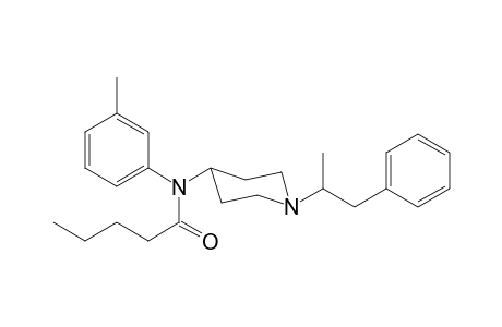 N-3-Methylphenyl-N-[1-(1-phenylpropan-2-yl)piperidin-4-yl]pentanamide