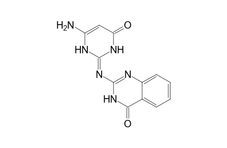 2-{[(2Z)-6-Amino-4-oxo-3,4-dihydropyrimidin-2(1H)-ylidene]amino}quinazolin-4(3H)-one
