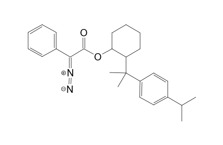 2-[1'-(4"-Isopropylphenyl)-1'-methyl-ethyl]cyclohexyl-2-diazo-2-phenyl-acetate