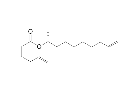 (2R)-dec-9-en-2-yl hex-5-enoate