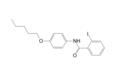 2-Iodo-N-(4-pentyloxy-phenyl)-benzamide