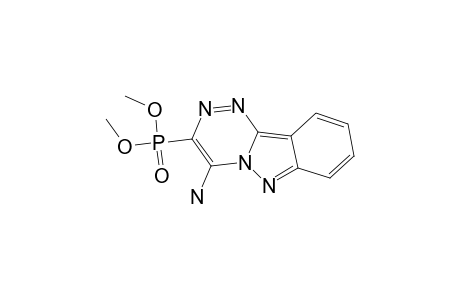 4-AMINO-[1,2,4]-TRIAZINO-[4,3-B]-INDAZOL-3-YL-PHOSPHONIC-ACID-DIMETHYLESTER