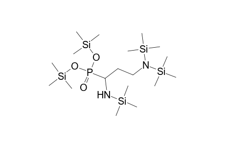Phosphonic acid, [3-[bis(trimethylsilyl)amino]-1-[(trimethylsilyl)amino]propyl]-, bis(trimethylsilyl) ester