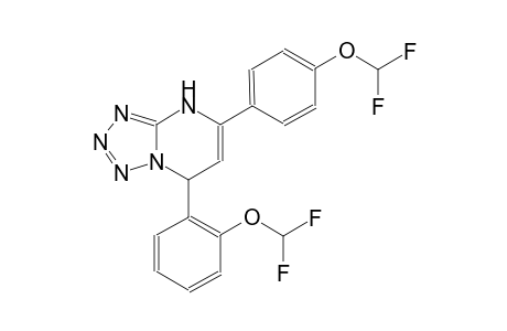 7-[2-(difluoromethoxy)phenyl]-5-[4-(difluoromethoxy)phenyl]-4,7-dihydrotetraazolo[1,5-a]pyrimidine