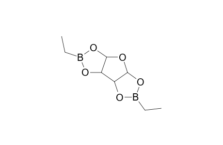 L-threo-hexodialdofuranose, 1,2:3,4-di-O-(ethylborandiyl)-