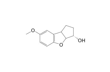 7-methoxy-2,3,3a,8b-tetrahydro-1H-cyclopenta[b]benzofuran-3a-ol