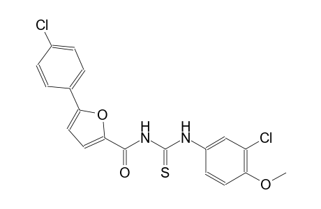 N-(3-chloro-4-methoxyphenyl)-N'-[5-(4-chlorophenyl)-2-furoyl]thiourea