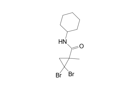 Cyclopropanecarboxamide, 2,2-dibromo-1-methyl-N-cyclohexyl-
