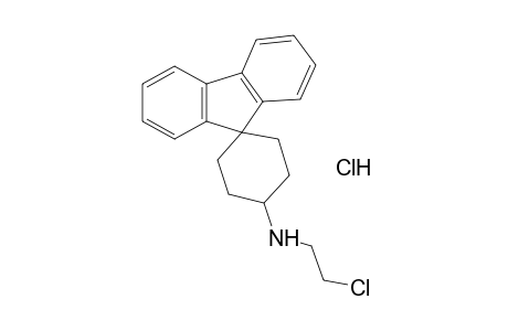 N-(2-CHLOROETHYL)SPIRO[CYCLOHEXANE-1,9'-FLUOREN]-4-AMINE, HYDROCHLORIDE