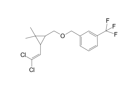 3,3-Dimethyl-2-(2,2-dichlorovinyl)cyclopropylmethyl m-(m-trifluoromethyl)benzyl ether