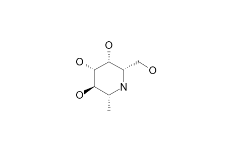 2,6,7-TRIDEOXY-2,6-IMINO-L-GLYCERO-L-GALACTO-HEPTITOL;BETA-HRJ