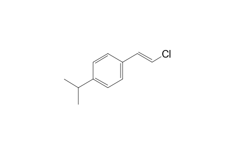 (E)-1-(2-chlorovinyl)-4-isopropylbenzene