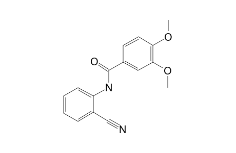 Benzamide, 3,4-dimethoxy-N-(2-cyanophenyl)-