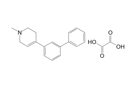 1-Methyl-4-(3-phenylphenyl)-1,2,3,6-tetrahydropyridine Oxalate salt