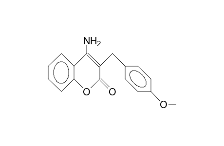 4-Amino-3-(4-methoxy-benzyl)-chromen-2-one