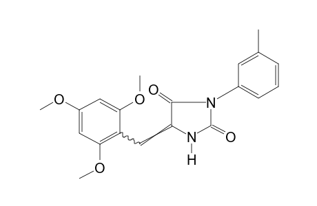 3-m-Tolyl-5-(2,4,6-trimethoxybenzylidene)hydantoin