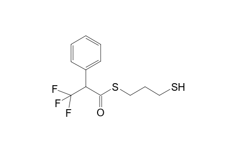 3,3,3-Trifluoro-2-phenyl-thiopropionic acid S-(3-mercapto-propyl) ester