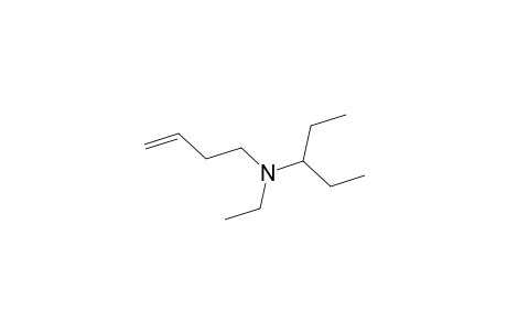 N-Ethyl-N-(1-ethylpropyl)-3-buten-1-amine