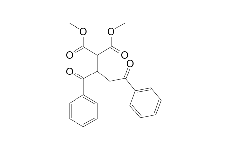 DIMETHYL-2-(1',2'-DIBENZOYL-ETHYL)-MALONATE