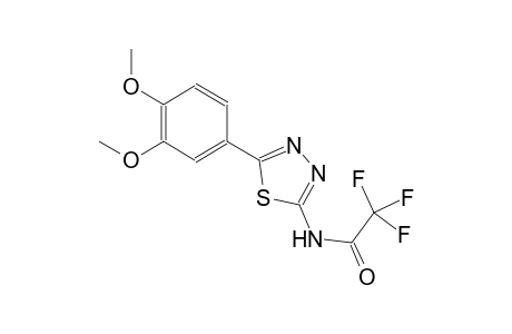 acetamide, N-[5-(3,4-dimethoxyphenyl)-1,3,4-thiadiazol-2-yl]-2,2,2-trifluoro-