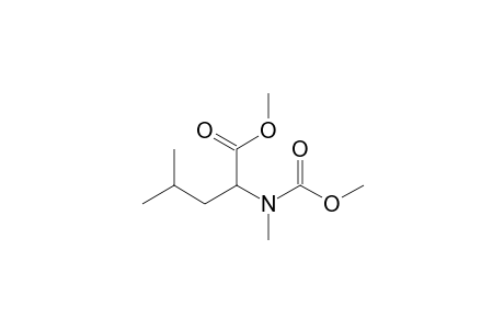 Methyl N-Methoxycarbonyl-N-methyllecucinate