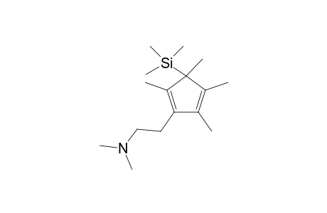 5-[2-N,N-(Dimethylamino)ethyl]-1,2,3,4-tetramethyl-2-trimethylsilylcyclopentadiene