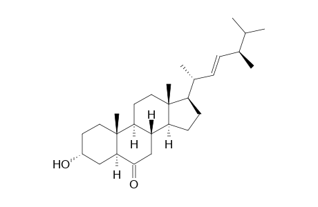 (22E,24R)-3.alpha.-Hydroxy-24-methyl-5.alpha.-cholest-22-en-6-one