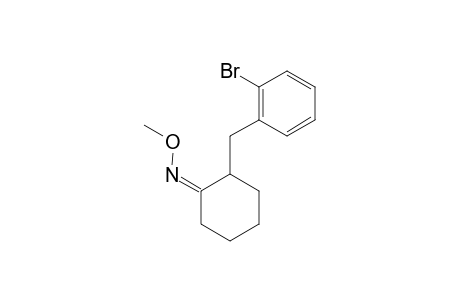 2-(2-BROMOBENZYL)-CYCLOHEXANONE-O-METHYLOXIME;MINOR-ISOMER