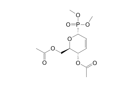 DIMETHYL-(4,6-DI-O-ACETYL-2,3-DIDEOXY-ALPHA-D-ERYTHRO-HEX-2-ENOPYRANOSYL)-PHOSPHONATE
