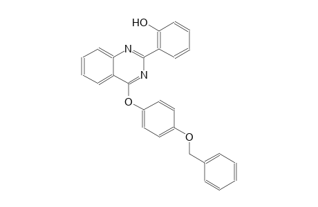 2-{4-[4-(benzyloxy)phenoxy]-2-quinazolinyl}phenol