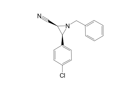 (2S,3S)-1-(benzyl)-3-(4-chlorophenyl)ethylenimine-2-carbonitrile
