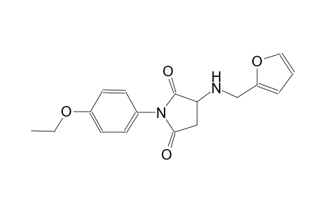 1-(4-ethoxyphenyl)-3-[(2-furylmethyl)amino]-2,5-pyrrolidinedione