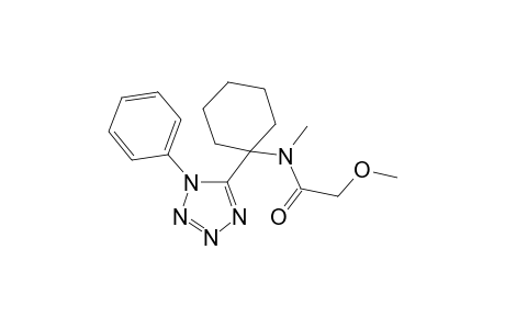 2-Methoxy-N-methyl-N-[1-(1-phenyl-1,2,3,4-tetrazol-5-yl)cyclohexyl]ethanamide
