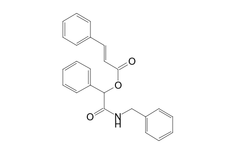 N-Benzyl-.alpha.-[(cinnamoyl)oxyphenyl]acetamide