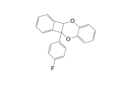 Benzo[b]benzo[3,4]cyclobuta[1,2-e][1,4]dioxin, 4b-(4-fluorophenyl)-4b,10a-dihydro-