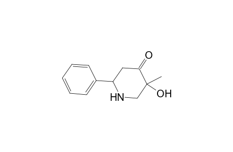 5-Hydroxy-5-methyl-2-phenyl-4-piperidinone