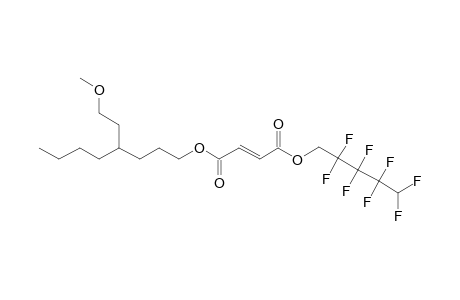 Fumaric acid, 3-(2-methoxyethyl)heptyl 2,2,3,3,4,4,5,5-octafluoropentyl ester