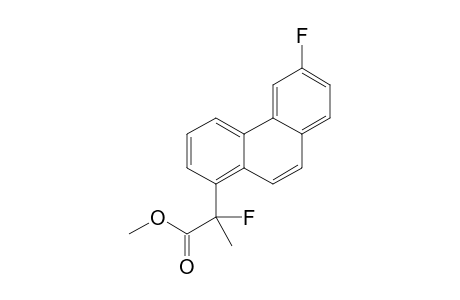 2-Fluoro-2-(6-fluoro-1-phenanthrenyl)propanoic acid methyl ester