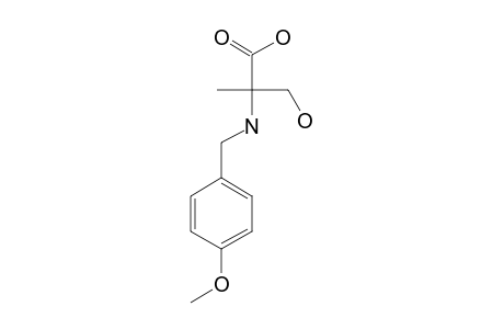 (+/-)-3-HYDROXY-2-(4-METHOXYBENZYLAMINO)-2-METHYLPROPIONIC-ACID
