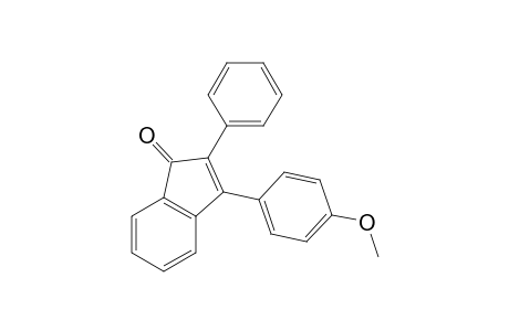 3-(4-methoxyphenyl)-2-phenyl-1-indenone