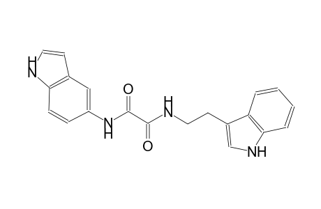 ethanediamide, N~1~-(1H-indol-5-yl)-N~2~-[2-(1H-indol-3-yl)ethyl]-